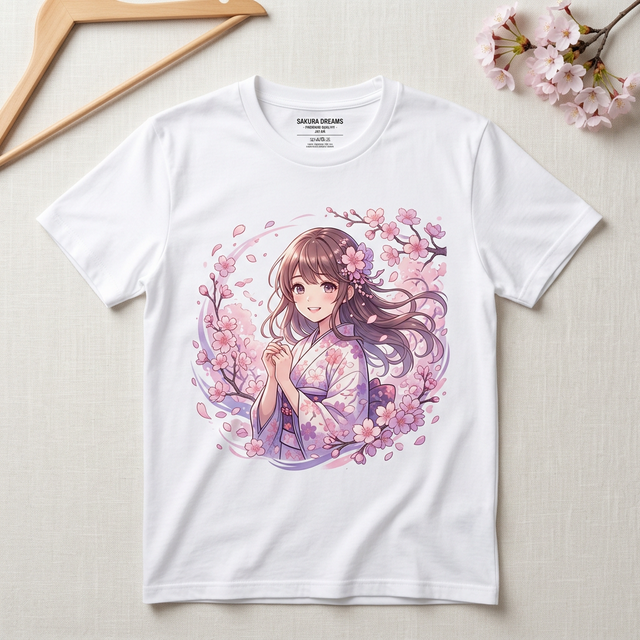 Sakura Bloom Anime Print
